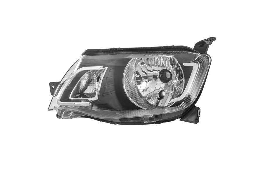 Óptica Renault Kwid borde translucido derecho