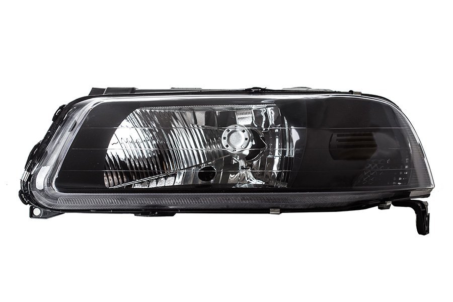 Óptica Volkswagen Gol iii/fii/saveiro parab.simple f/negro c/dif izquierdo