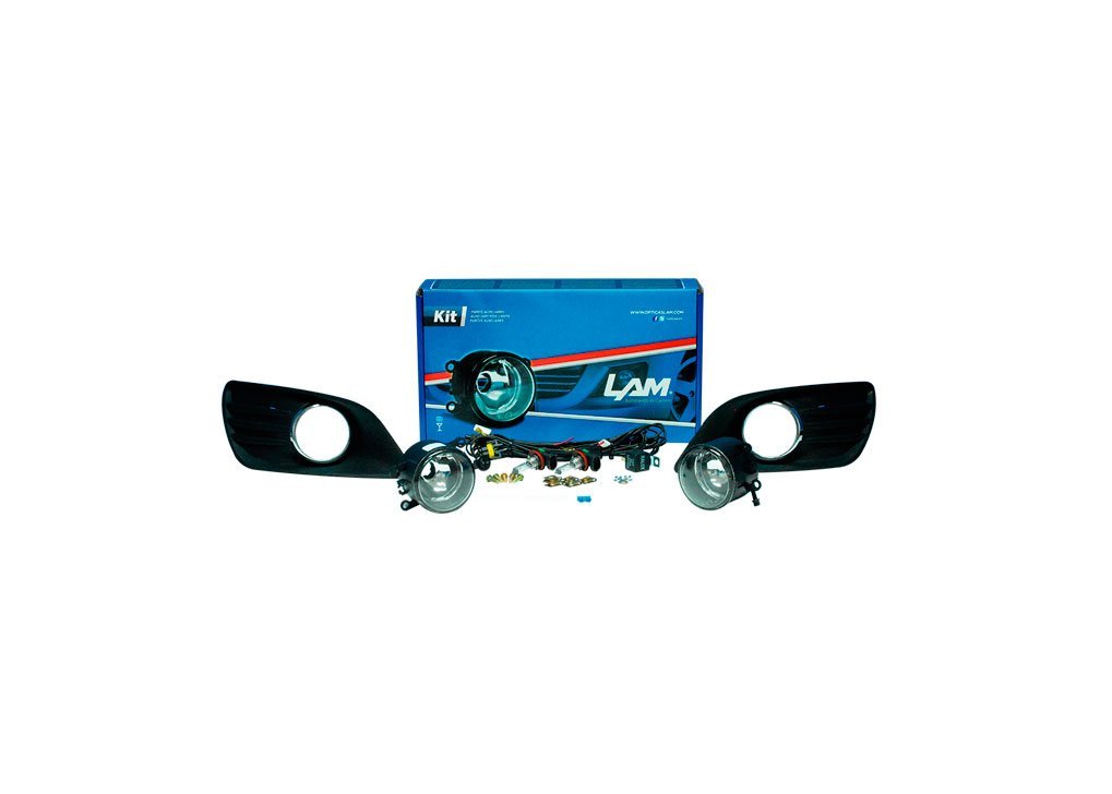 Kit faro antiniebla Ford Focus 2008/2013 c/rejilla