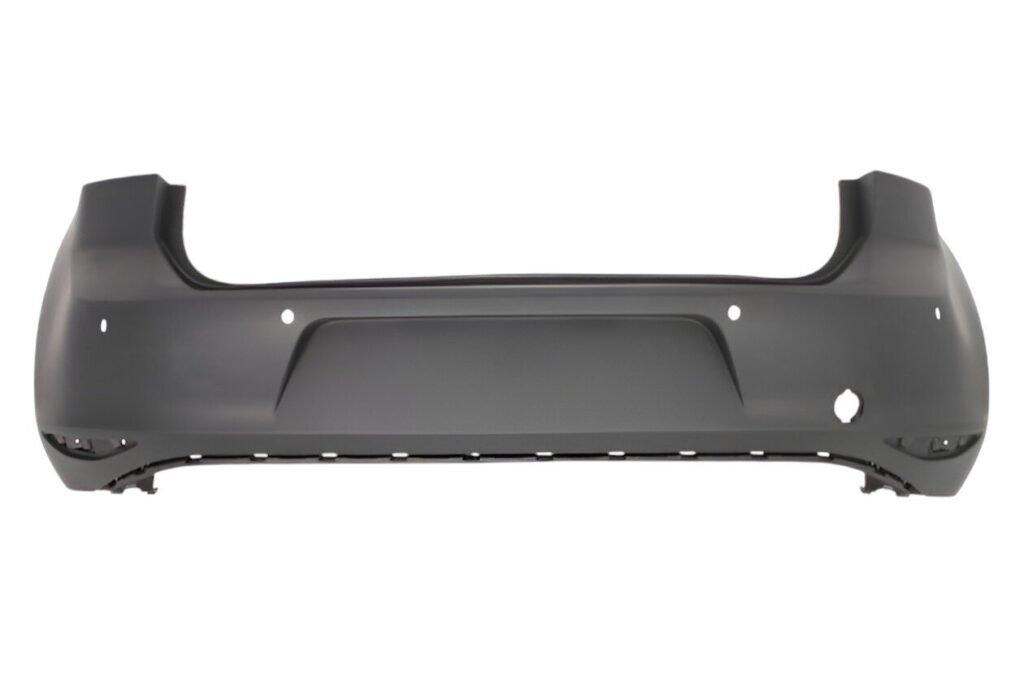 Paragolpe Volkswagen trasero Golf 2015/2017 y gti P/4 sensores c/primer