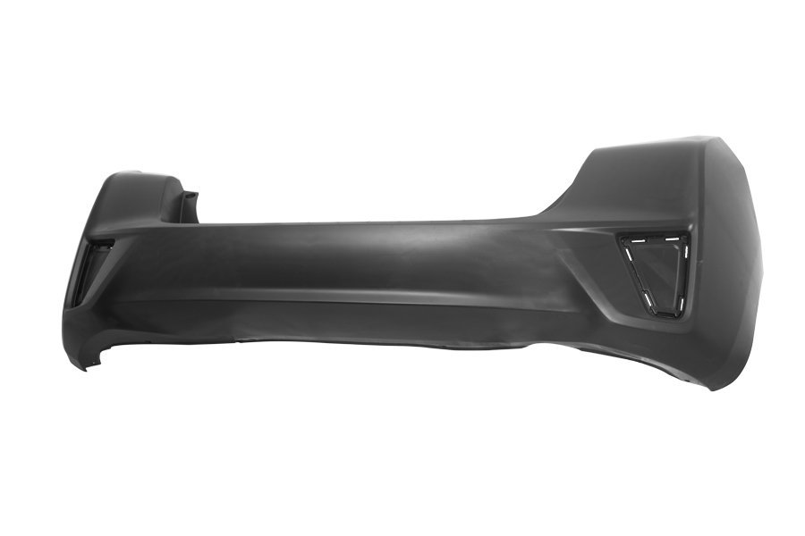 Paragolpe trasero Honda Fit 2016/2017 negro liso