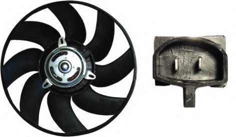Electroventilador c/pala Fiesta 1997/1999 c/aire